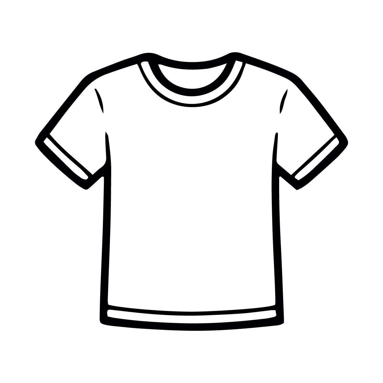 Custom branded t-shirts icon
